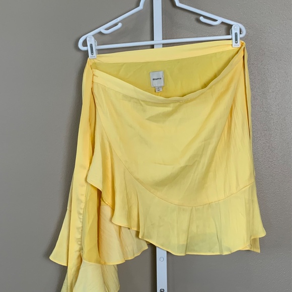 Anthropologie Maeve Ruffle Mini Skirt - Picture 15 of 16